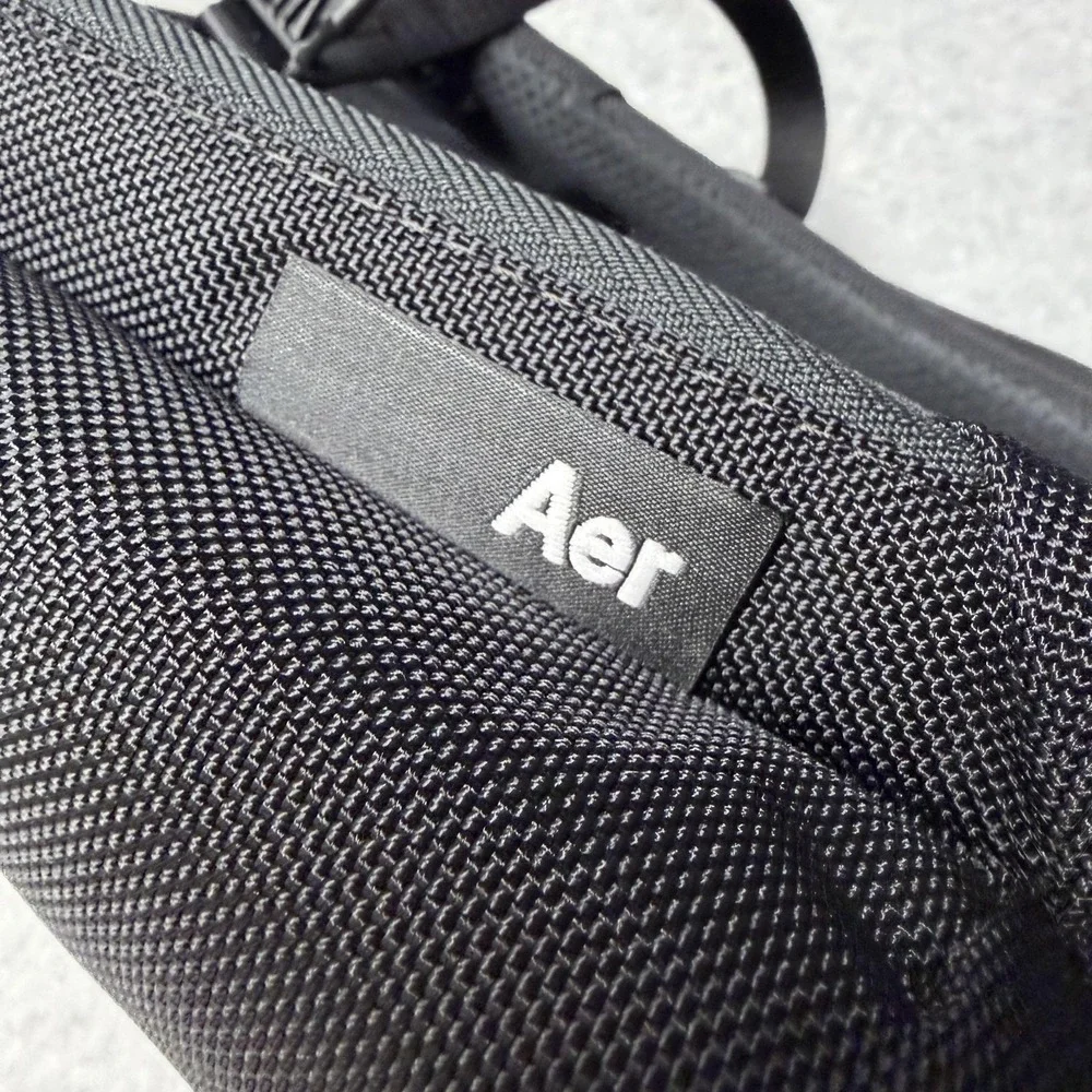 Aer Black Duffel Pack 2 Backpack Cordura Ballistic Nylon Travel Bag Mens Gym